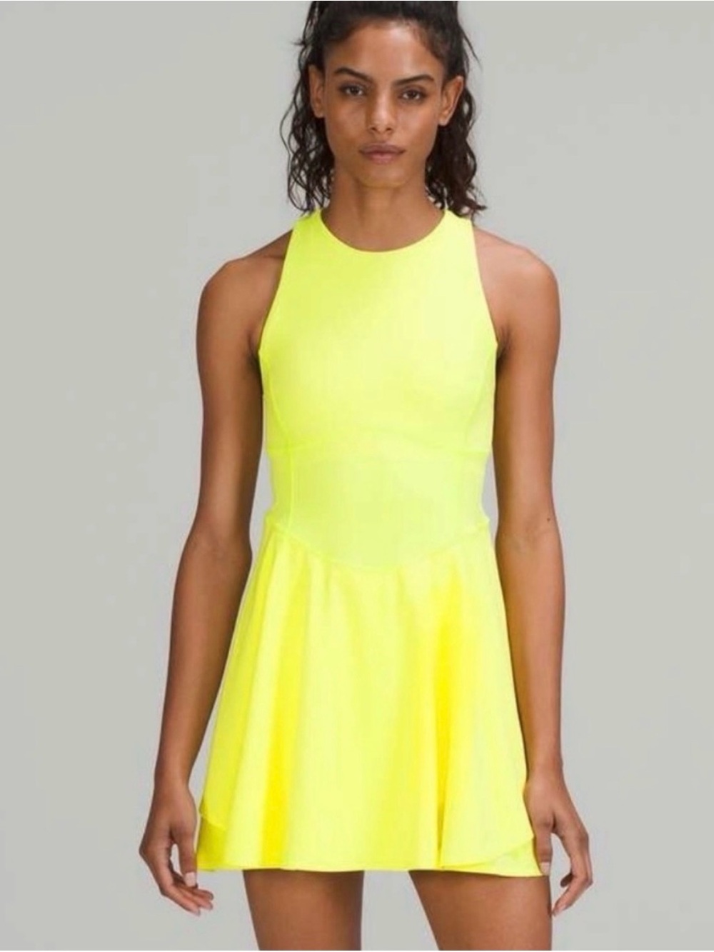 lululemon athletica Electric Athletic Lemon Mini Tennis Dress